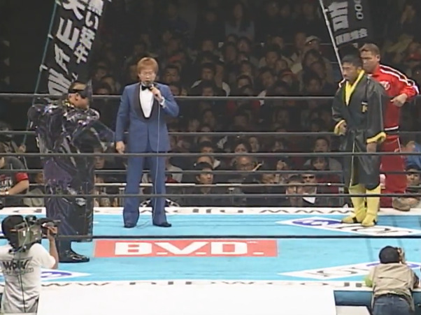 NJPW Wrestling World 2001 – Hiroyoshi Tenzan vs. Toshiaki Kawada (January 4, 2001) NJPW Wrestling World 2001 – Hiroyoshi Tenzan vs. Toshiaki Kawada (January 4, 2001)