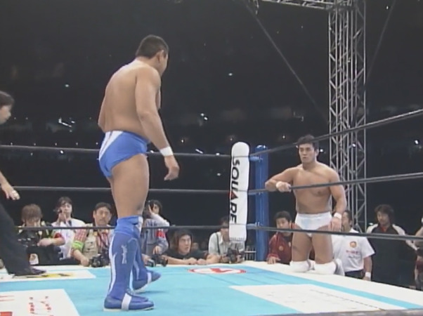 NJPW Wrestling World 2002 – Jun Akiyama vs. Yuji Nagata (January 4, 2002)