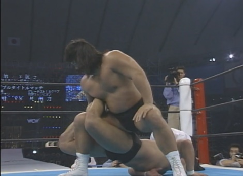 NJPW Super Warriors in Tokyo Dome – Tatsumi Fujinami vs. Riki Choshu (January 4, 1992)