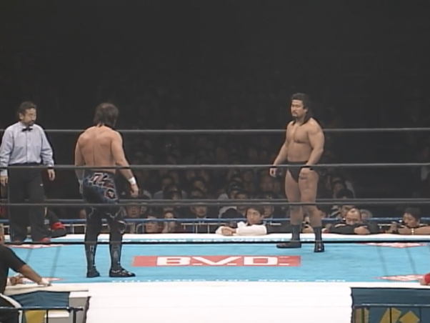 NJPW Final Power Hall in Tokyo Dome – Kensuke Sasaki vs. Keiji Mutoh (January 4, 1998)